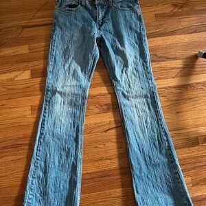 Brandy Melville Blue Flare Jeans
